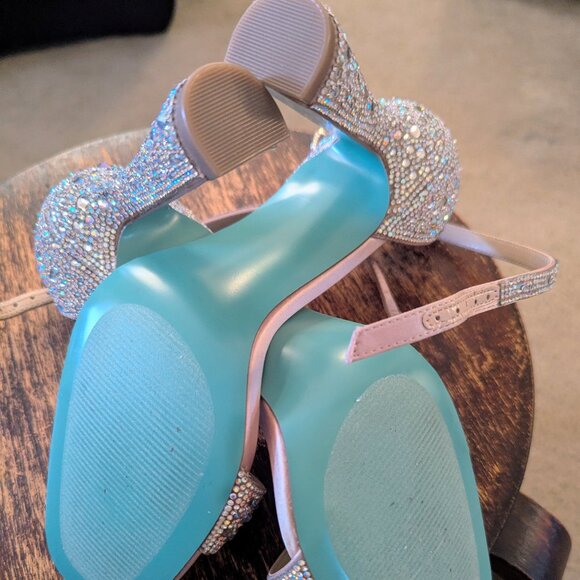 NEW!! Never worn! Betsey Johnson Women's Dani Heeled Sandal - Picture 7 of 9